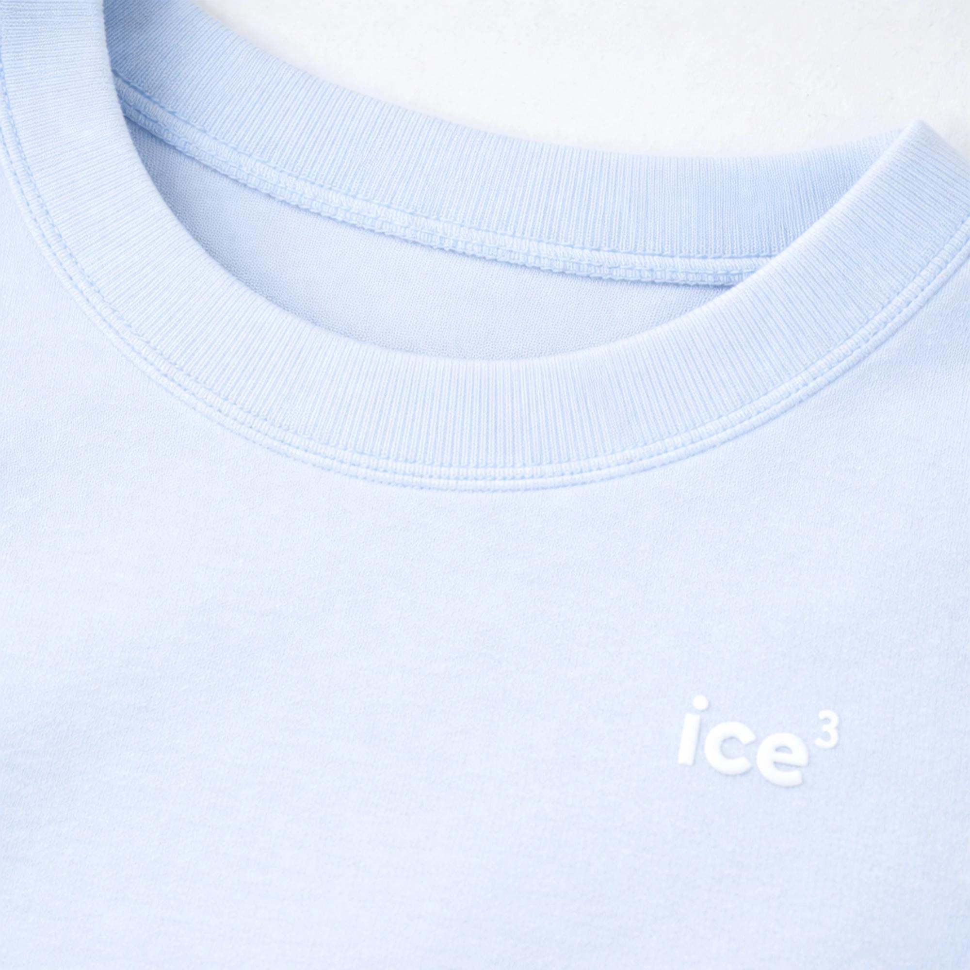Women's short-sleeved stretch cotton t-shirt media preview 2