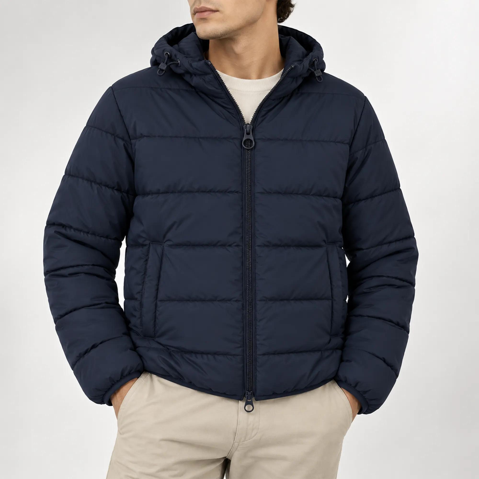 MEN'S CASUAL HOODED QUILTED JACKET alternative product image