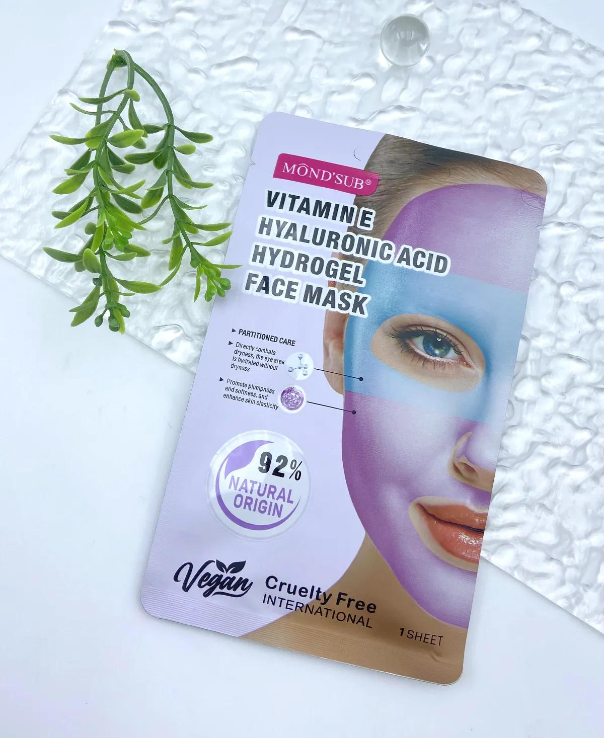 قناع الوجه هيدروجيل بفيتامين E وحمض الهيالورونيك product image