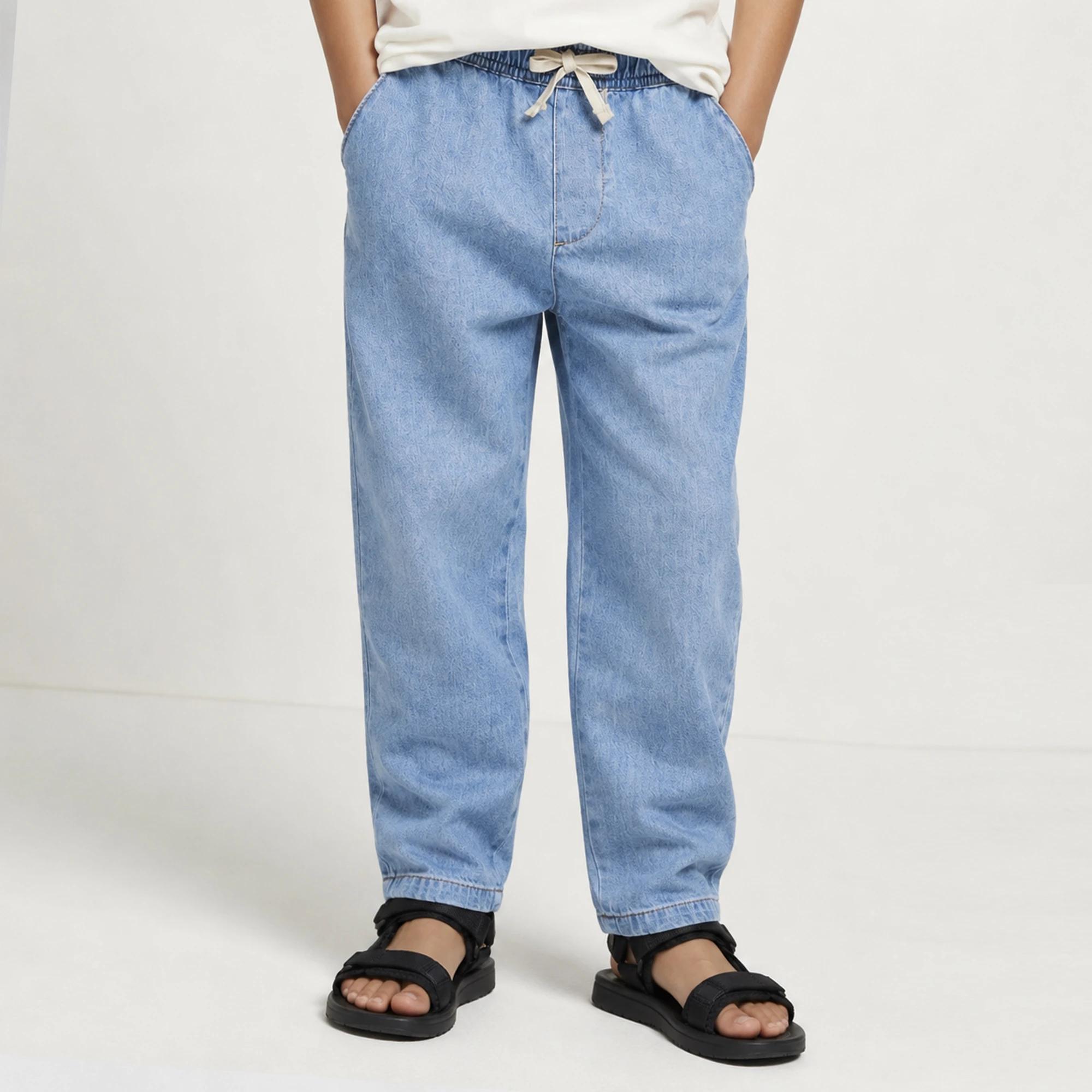 بنطال جينز للأولاد بخصر مطاطي product image