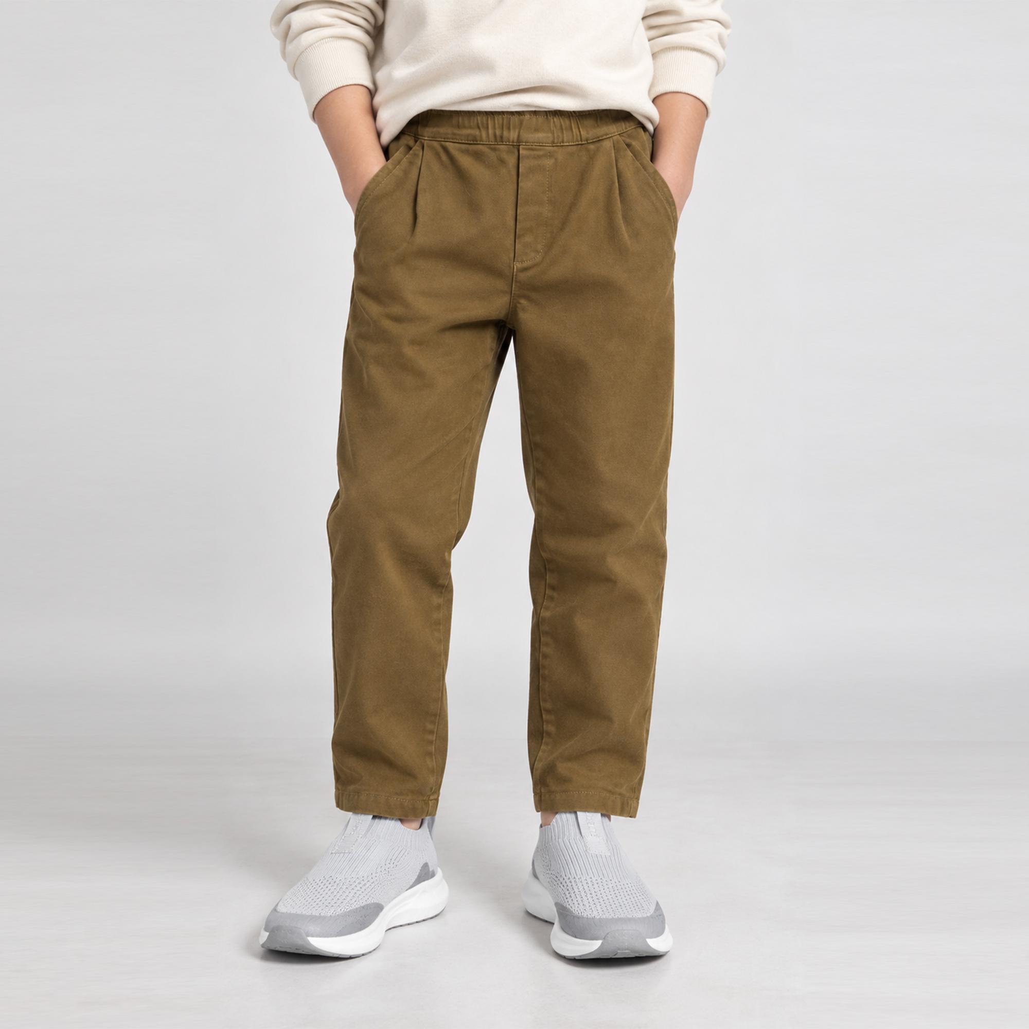 بنطال تشينو للأولاد بخصر مطاطي product image
