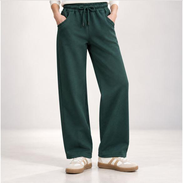 سروال نسائي بخصر مطاطي مزود برباط شد product image