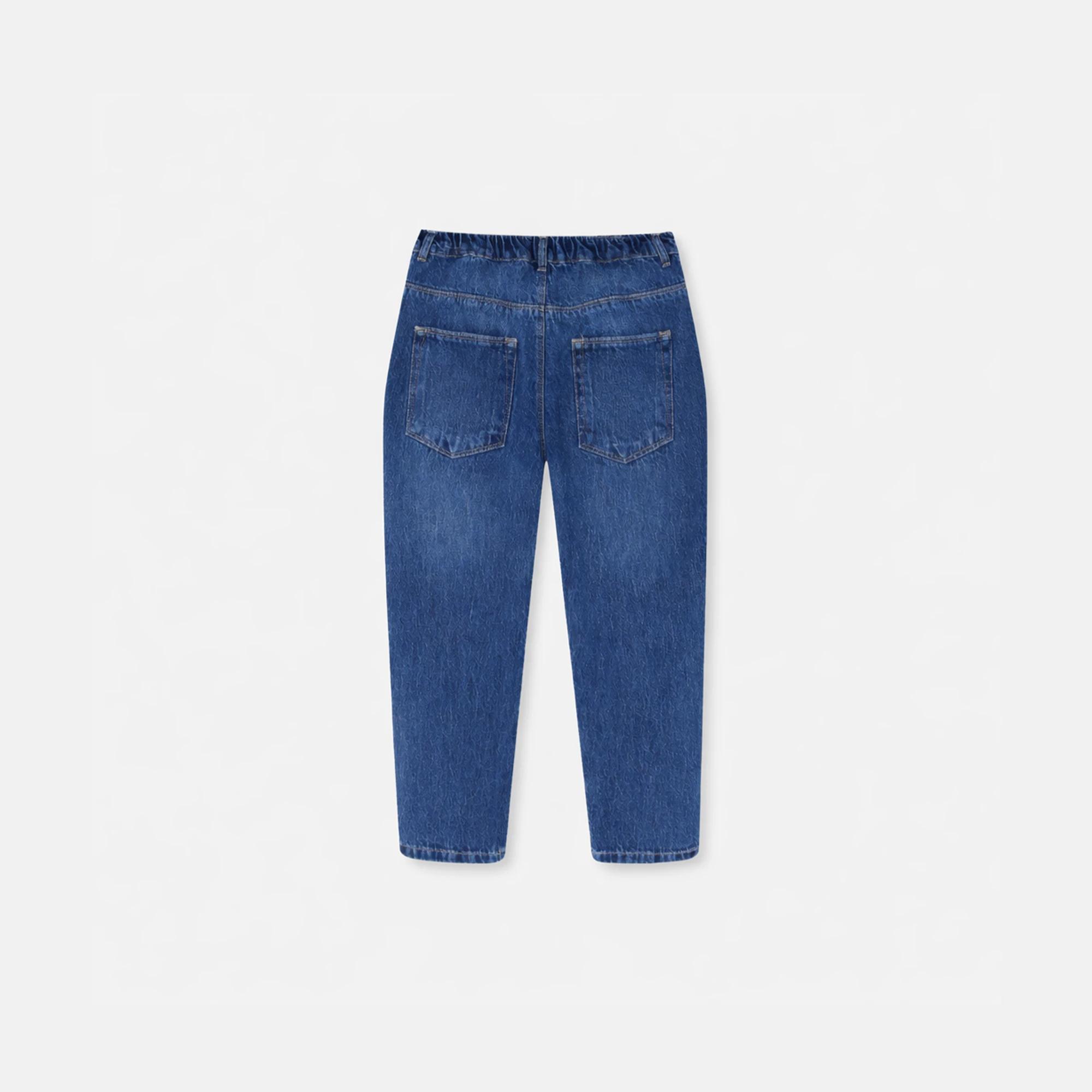 بنطلون جينز للأولاد بقصة مريحة media preview 3